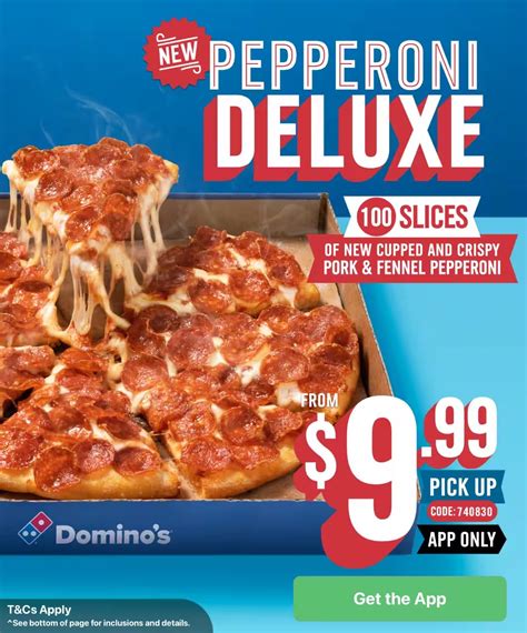 Pepperoni lizza Domino’s began in Ypsilanti, Michigan in 1960, two years after competitor Pizza Hut opened in Wichita, Kansas (selling pepperoni pizzas for $1